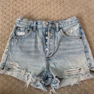 Agolde denim shorts